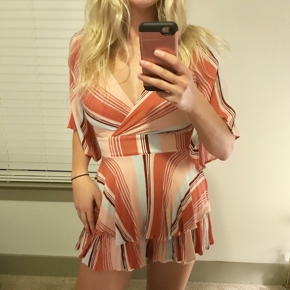 Striped romper - Picture 2 of 4